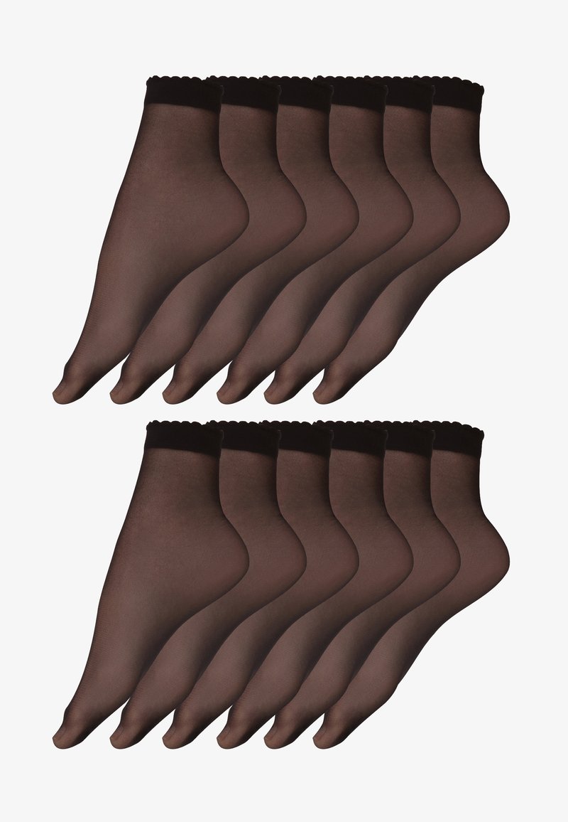 Golden Lady 40 DENARI, PACK DA 12 PAIA Calze a nero/nero