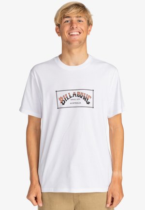 Billabong ARCH - Print T-shirt - wht