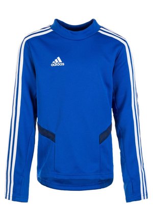 adidas Performance TIRO 19 SWEATSHIRT - Long sleeved top - bold blue / dark blue / white