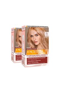 L'Oréal Paris - L'ORÉAL PARIS COLORAZIONE PERMANENTE EXCELLENCE UNIVERSAL NUDE SENZA AMMONIACA CON RIFLESSO UNIVERSALE ADATTO A TUTTI GLI INCARNATI COLORE INTENSO A LUNGA TENUTA - 2 PACK - Tinte capelli - biondo chiariss u Immagine in miniatura 1
