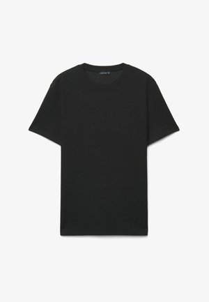 Calliope, T-SHIRT TINTA UNITA - Basic T-shirt - nero ultrablack