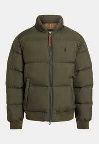 TEXTURED RIPSTOP DOWN JACKET - Žieminė striukė - ranger green