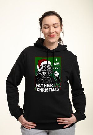STAR WARS: CLASSIC VADER FATHER CHRISTMAS - Jersey con capucha - black