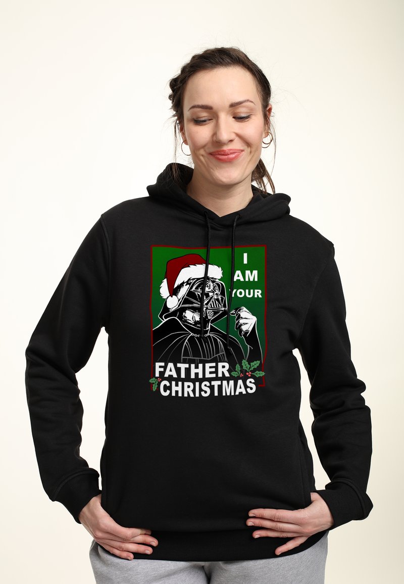 Star Wars STAR WARS: CLASSIC VADER FATHER CHRISTMAS - Jersey con capucha - black