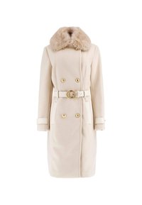Guess AMELIA DOUBLE BREAST - Palton clasic - creme