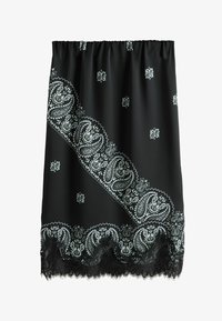 Non sélectionné, black bandana print