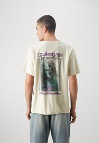 Quiksilver BACK FLASH  - Print T-shirt - birch