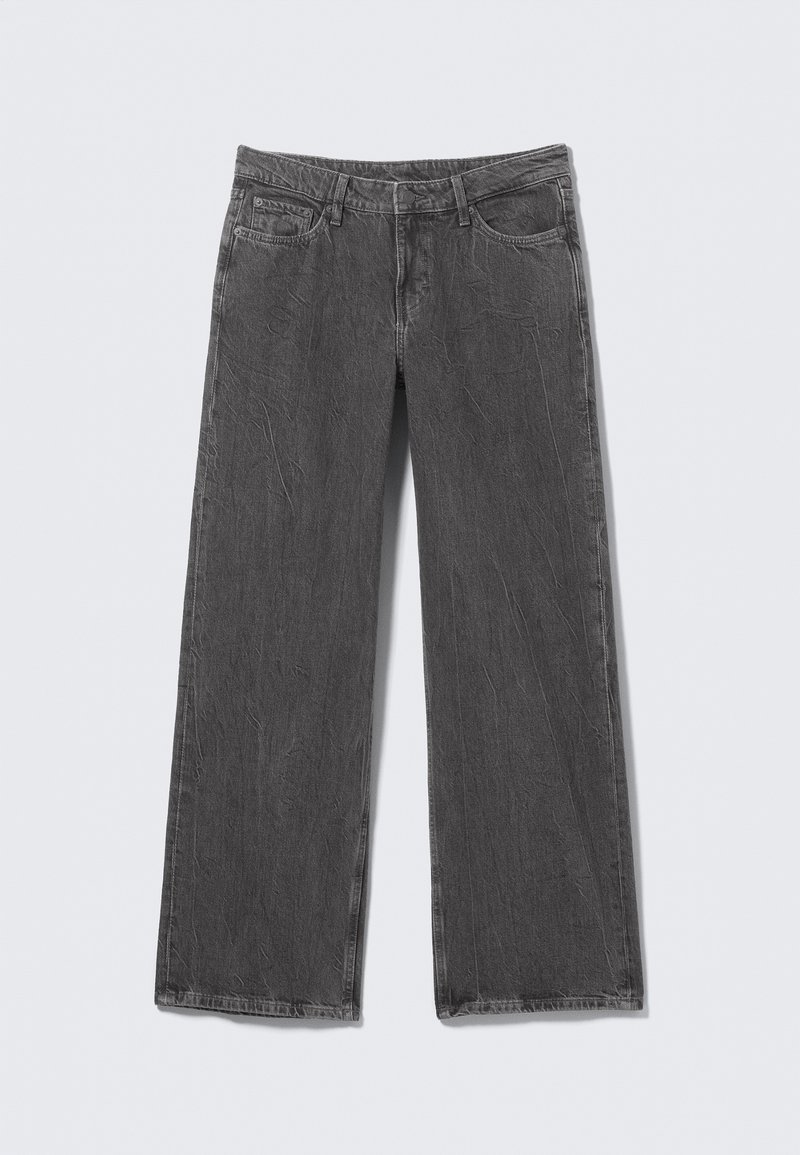 Weekday AMPLE LOW RISE - Jean large - risso black