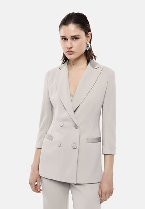 DOPPIOPETTO - Blazer - perla