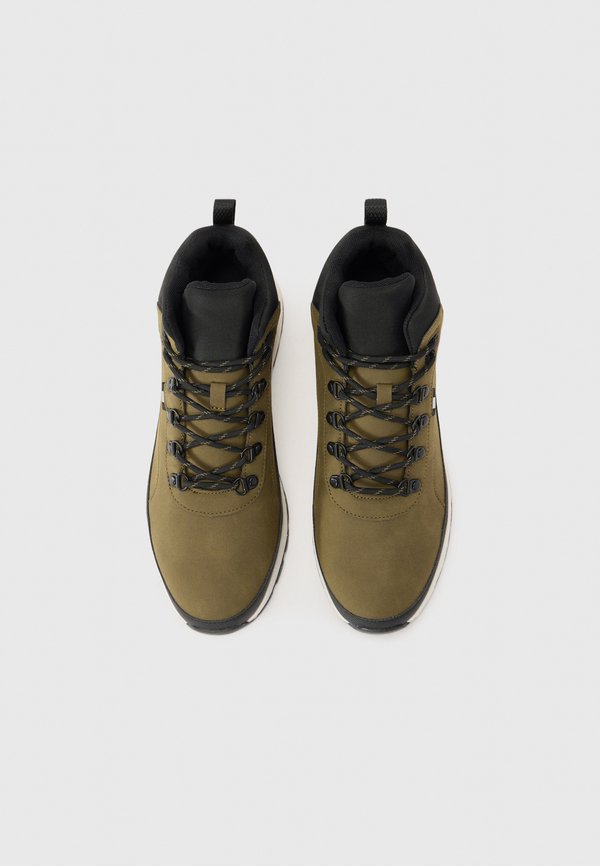 High-top trainers - olive4