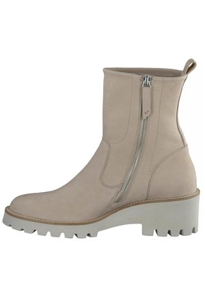 Botines con plataforma - beige