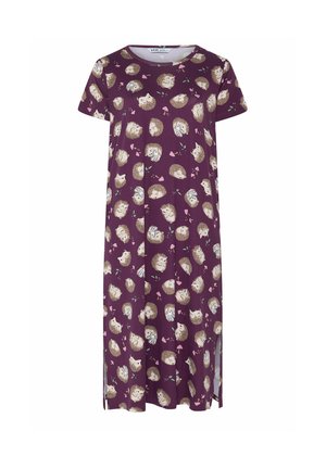 Yours Clothing, PLUS SIZE NIGHTDRESSES & CHEMISES - Chemise de nuit / Nuisette - purple