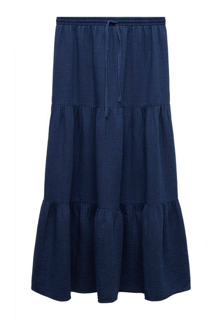 Mango Jeansrock dunkelblau