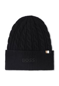 BOSS Kidswear PULL ON - Megzta kepurė - black