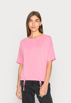 SALVORA - Jednoduché triko - electric pink