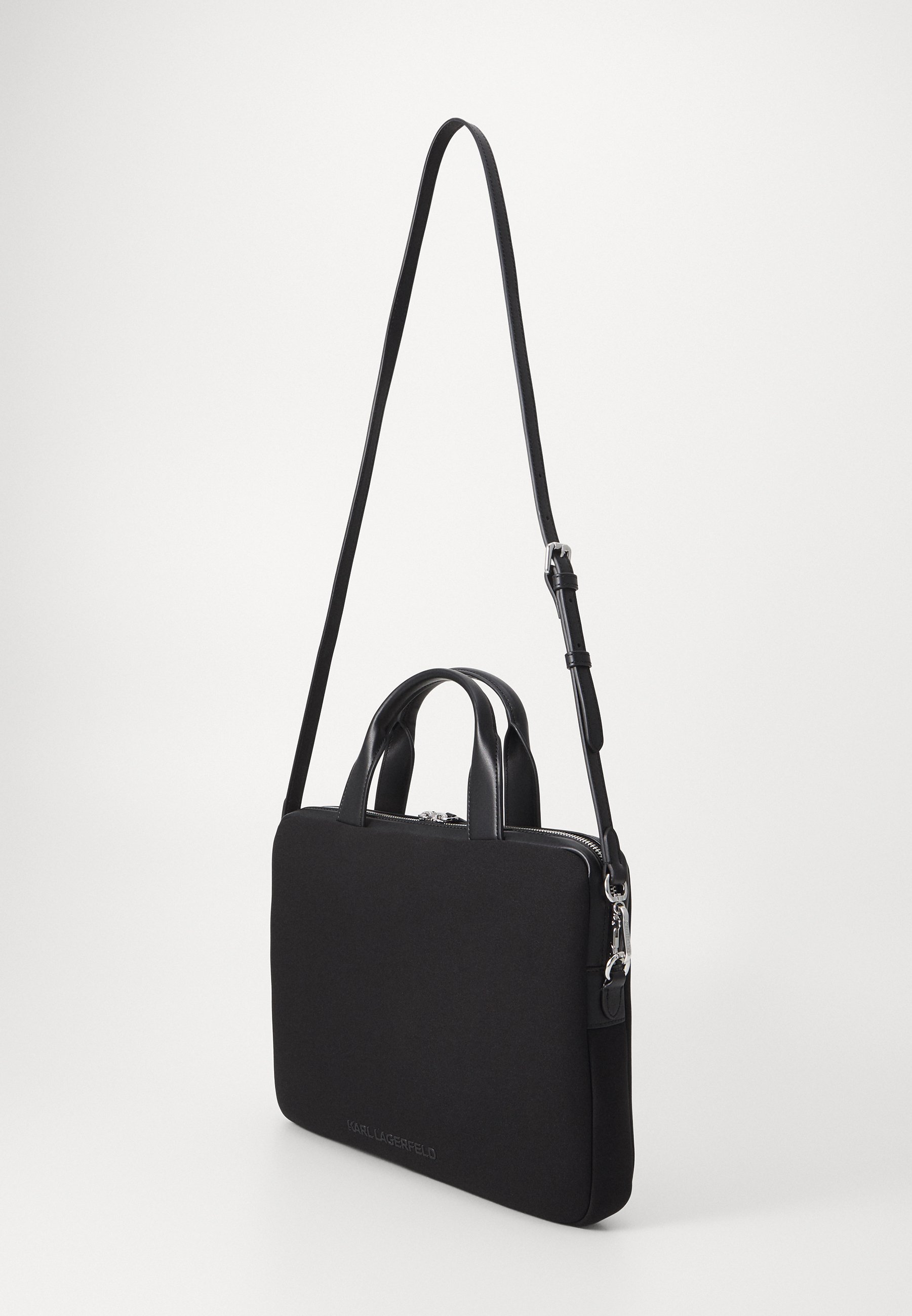 KARL LAGERFELD IKON LAPTOP BAG - Laptop bag - black - Zalando