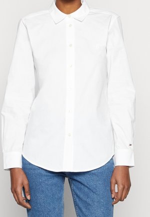 Button-down blouse - white