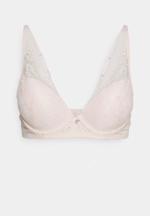 LASCANA HIGH APEX PUSH UP - Underwired bra - powder