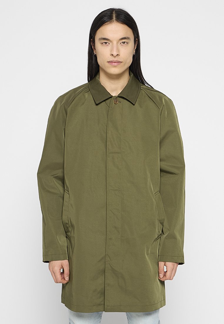 GAP Halflange jas olijfgroen