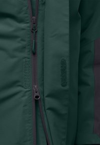 Jack Wolfskin JASPER 3IN1 - Regenjas - black olive