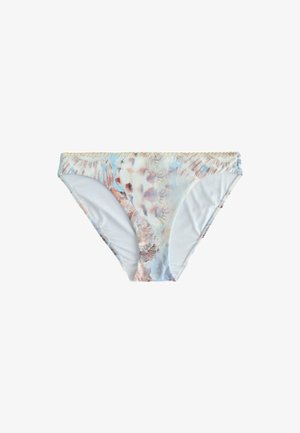Next, REGULAR FIT - WHIPSTITCH HIGH LEG BIKINI BOTTOMS . - Bikini-Hose - pastel blue shell