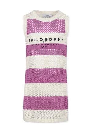 Abito in maglia - fucsia