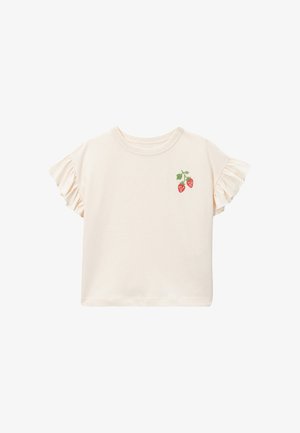 Monoprix, T-shirt imprimé - amaretti