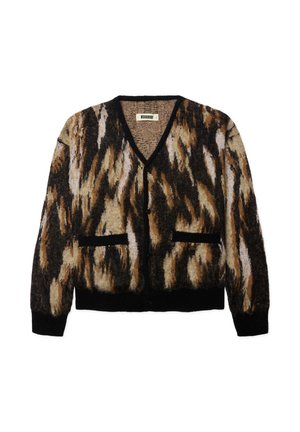 Woodbird, WBONI MULTI CARDIGAN - Chaqueta de punto - sand-black