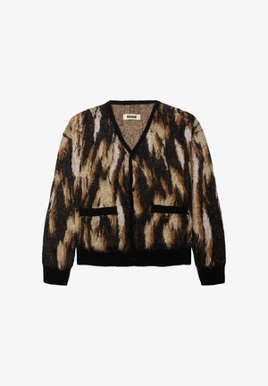 Woodbird, WBONI MULTI CARDIGAN - Chaqueta de punto - sand-black