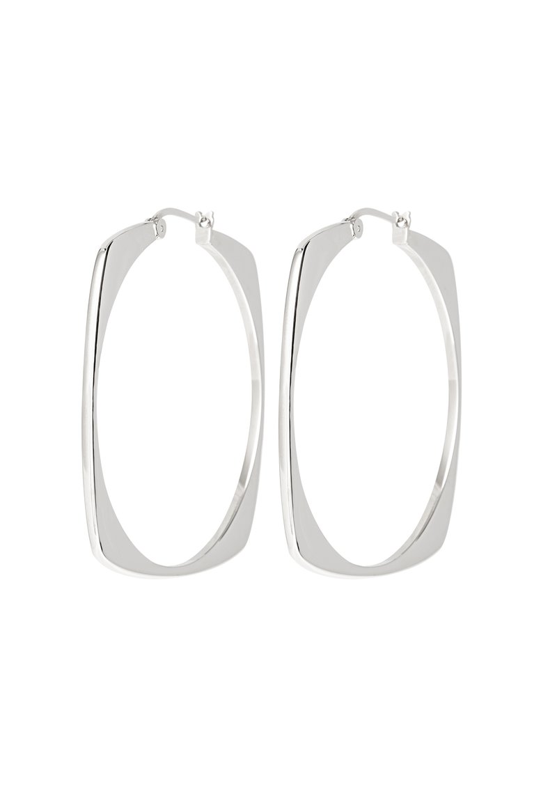 Pendiente De Mujer Breil Tetra Collection En Color Plata Con Pearl