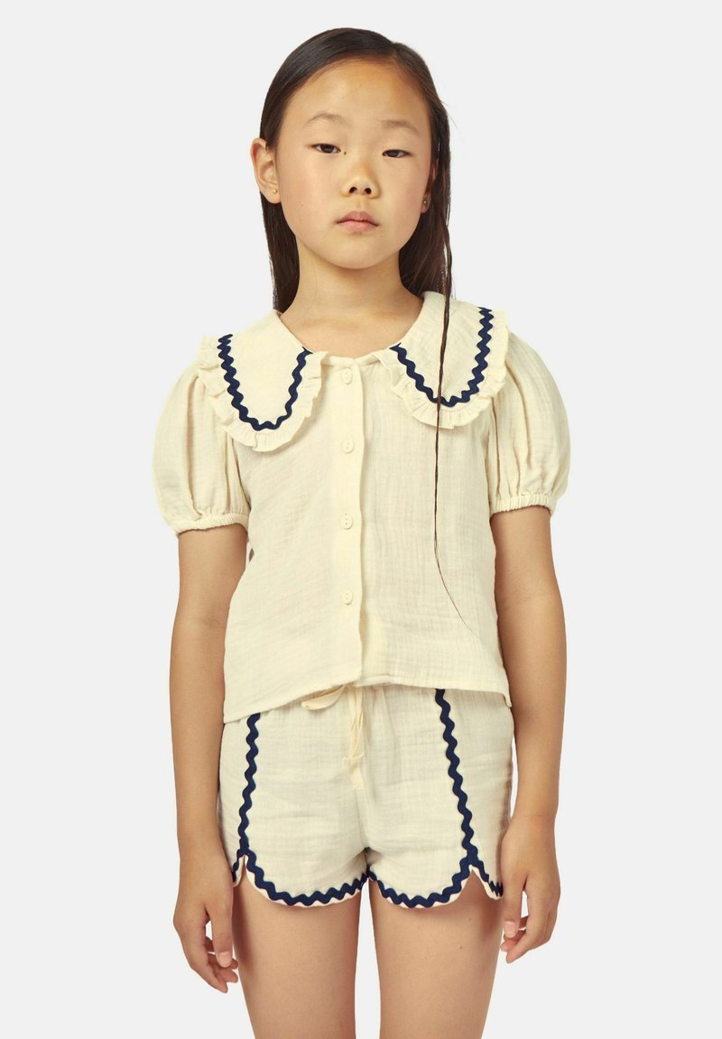 MIPOUNET ALTHEA - Blusa - ecru navy