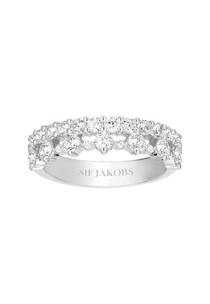 LIVIGNO - Ring - silver coloured white