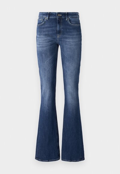 Dondup NEW LOLA HIGH RISE - Jeans Bootcut - blue