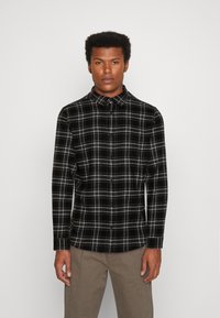 Jack & Jones FALL CHECK  LS - Camisa - black