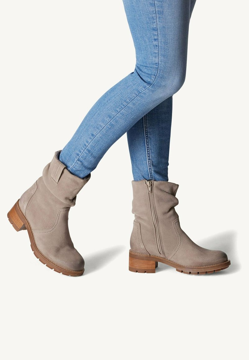 Tamaris Platform ankle boots - grey
