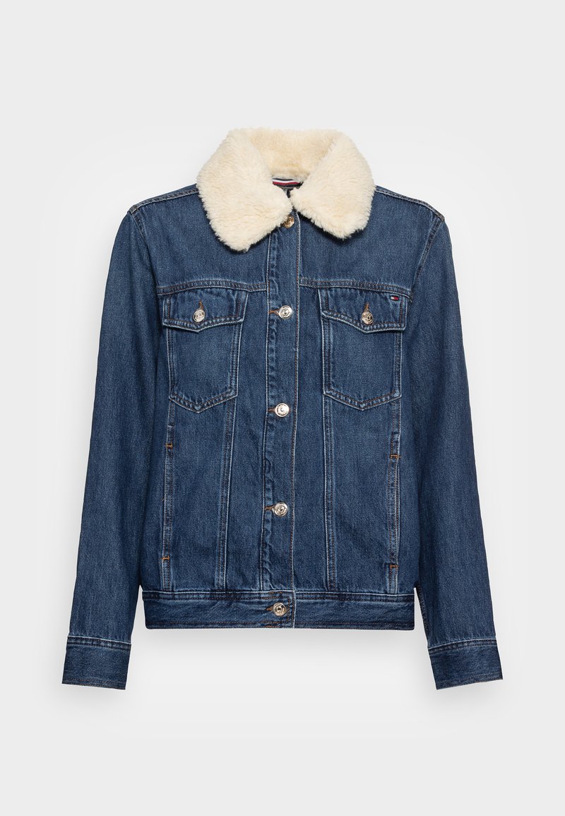 Tommy Hilfiger STRAIGHT JACKET Denim jacket dark blue denim/dark