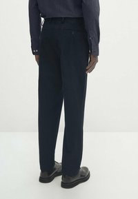 Massimo Dutti Chino - dark blue