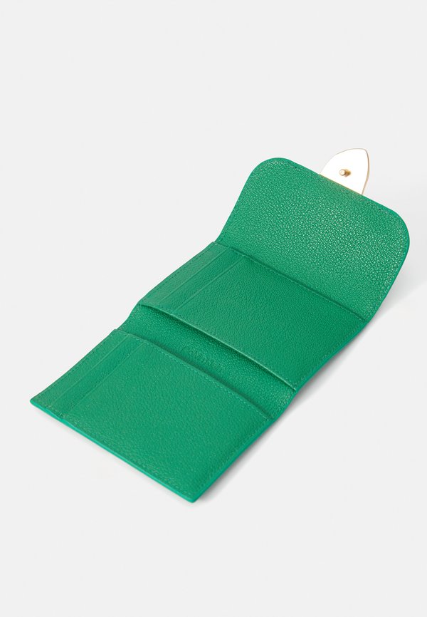 LOCK SLOUCHY TRIFOLD - Wallet - emerald chip4
