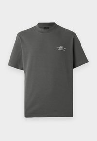 JPRBLACHAD BRANDING CREW NECK TEE - Tricou cu imprimeu - volcanic ash