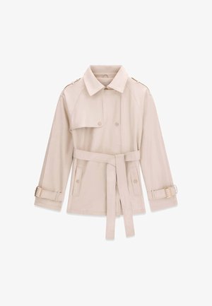 Guess, Imiteret læderjakke - beige