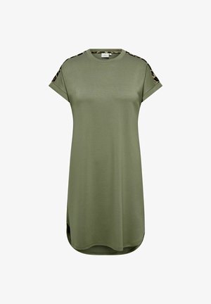 ONLY Carmakoma, DRESS CARLISE MIDI DRESS - Dzsörzéruha - smokey olive