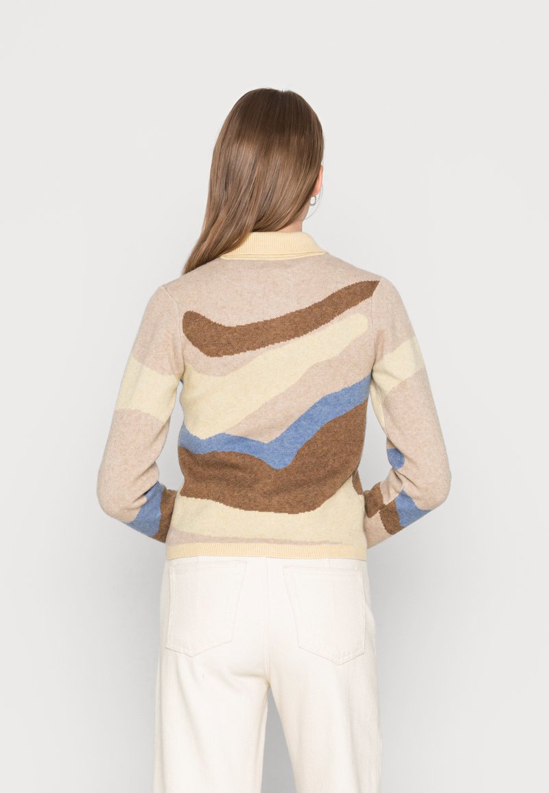 Damen Strickjacken | Envii ENNETTLE CARDIGAN Strickjacke camel pattern/camel - DA46364 Damen Strickjacken | Envii ENNETTLE CARDIGAN Strickjacke camel pattern/camel - DA46364