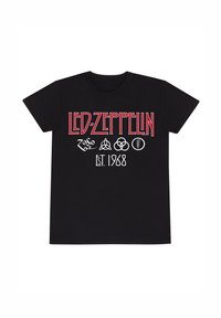 Henry Tiger LED ZEPPELIN SYMBOLS EST - T-shirt print - black