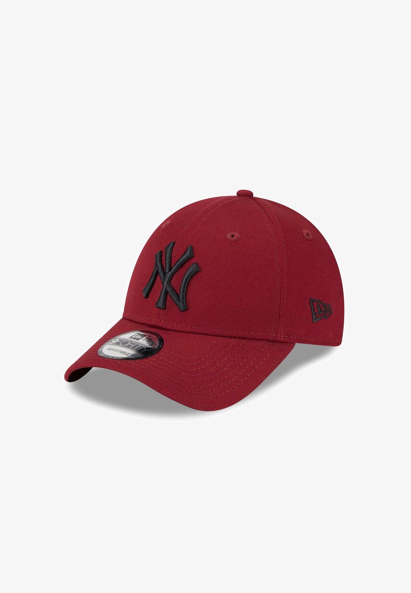 New Era YORK YANKEES MLB LEAGUE ESSENTIAL CARDINAL 9FORTY ADJUSTABLE - Gorra - schwarz
