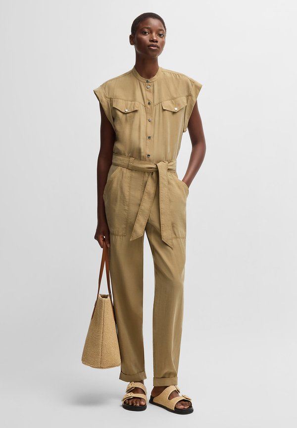 Jumpsuit - medium beige