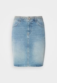 OLIN SKIRT - Farkkuhame - blue