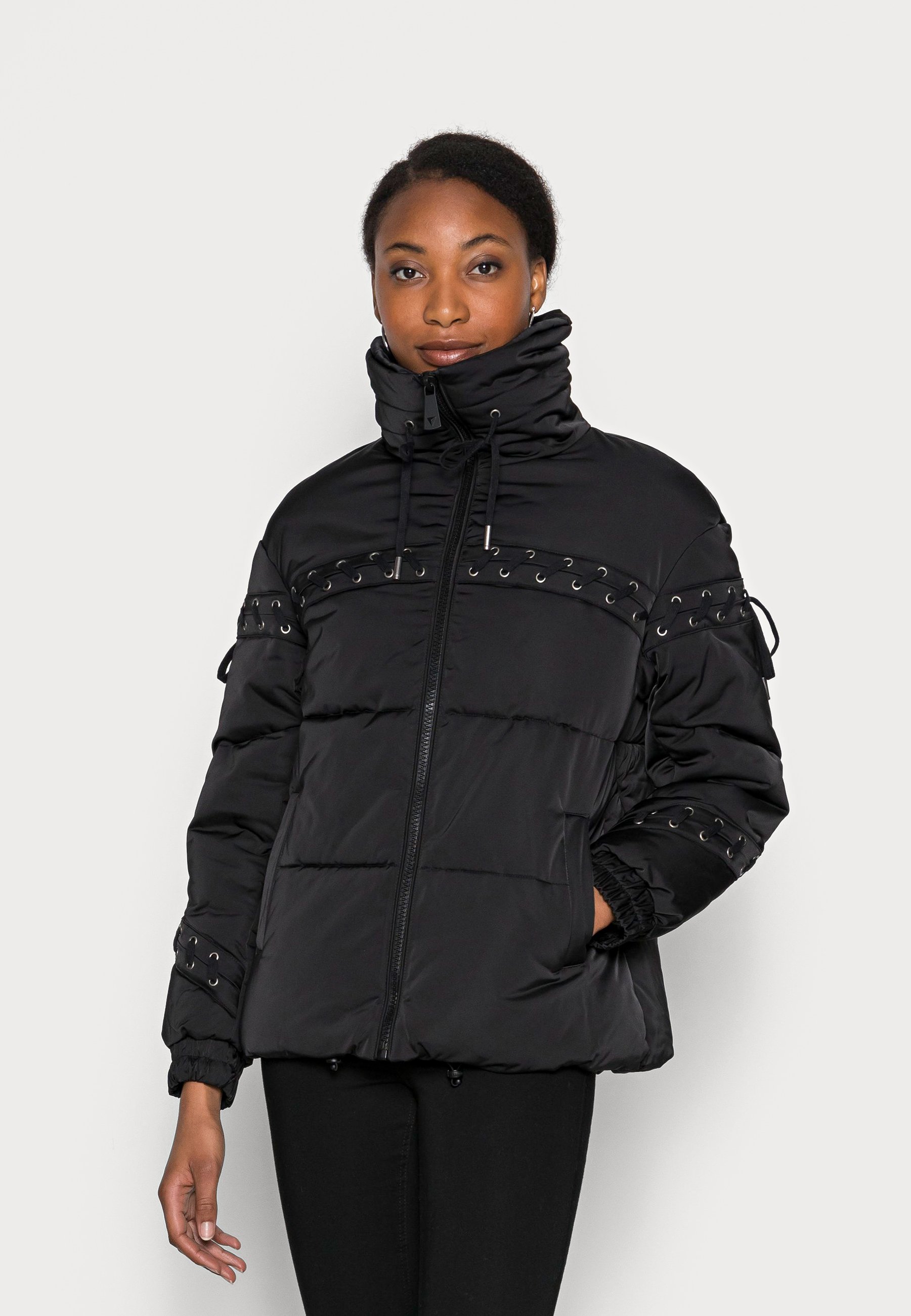 reflective parka jacket