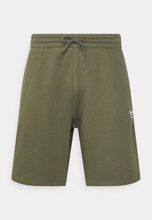 RI LEFT LEG LOGO - Urheilushortsit - army green