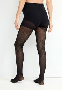 Next Collants - black check