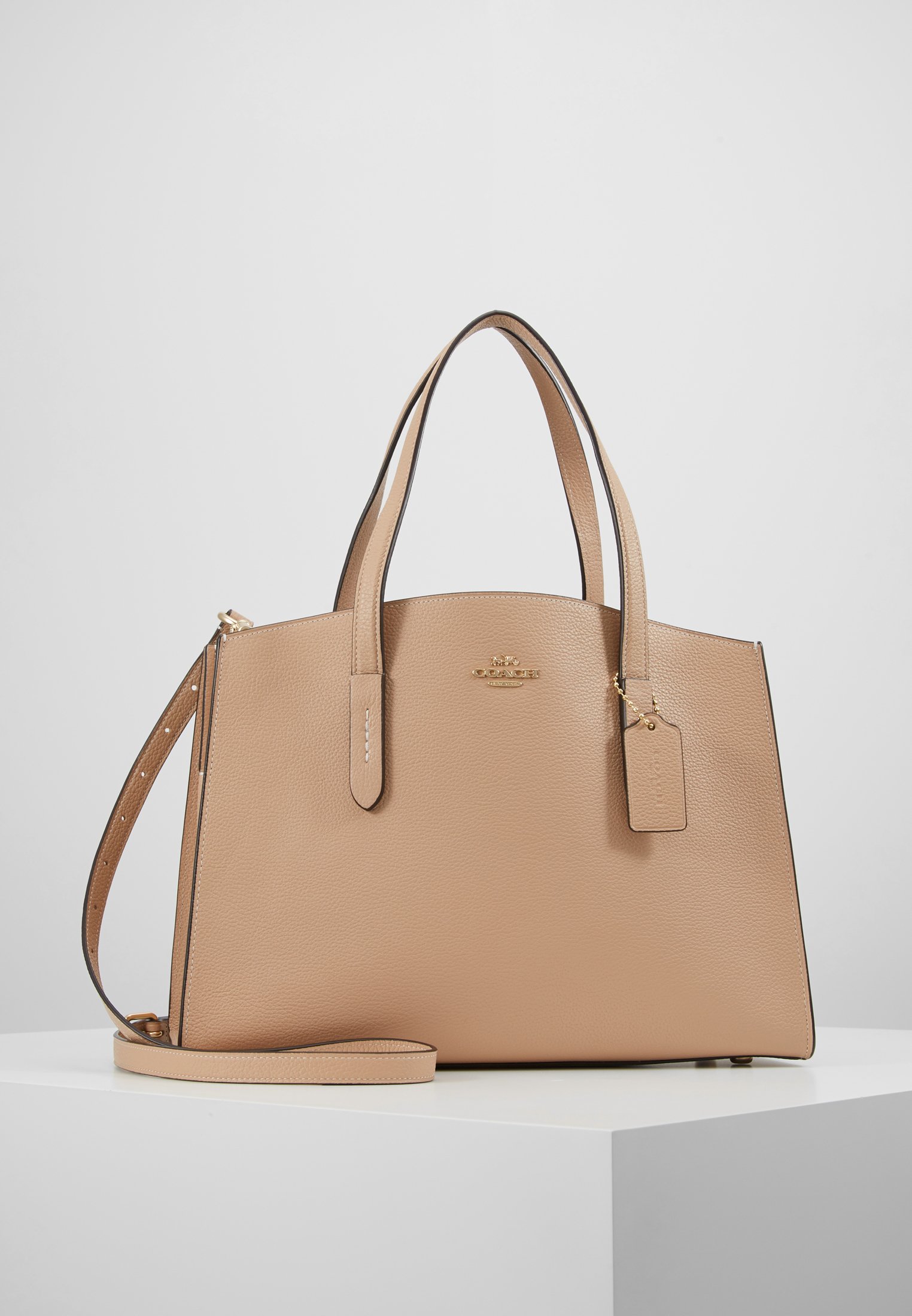 Coach CHARLIE CARRYALL Håndveske beechwood Zalando.no Coach CHARLIE CARRYALL Håndveske sand taupe Zalando.no
